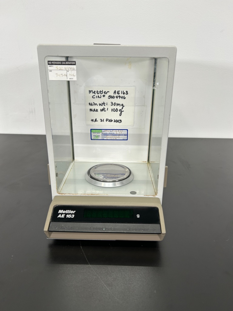 Image of Mettler Toledo AE 163 Analytical Balance